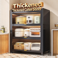 Nouvelle conception de meuble de rangement de cuisine en métal avec porte PC pour salon et cuisine
