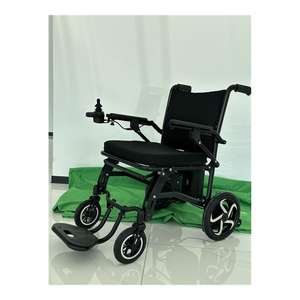 Kursi Roda Elektrik Berbahan Aluminium Alloy Model Terbaru Rehabilitasi Rem Cepat Cerebral Palsy Natal 6km/jam - Product Image 1