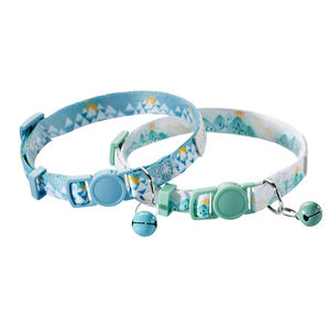UFBemo modello personalizzato multi stampa colori regolabile sicurezza breakaway collare per cani con campana confezione da 2 - Product Image 1