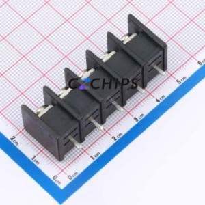 BX-DG10-9.5-5P Barrier Terminal Block Through hole Component (THT),P=9.5mm Connector - Product Image 2