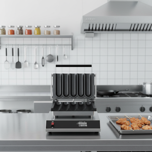 Máquina para Hacer Wraps de Pollo Comercial de Acero Inoxidable ZZ400K, con Control de Temperatura y Calentamiento Eléctrico para la Elaboración de Wraps de Pollo con Tortilla - Product Image 5