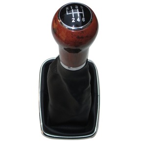 ฝาครอบหัวเกียร์หนัง Volkswagen Golf 4 ดีไซน์ตามหลักสรีรศาสตร์ รุ่น Dz-001-3 - Product Image 3