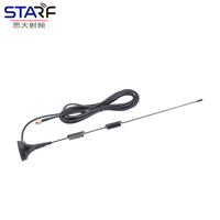 Antenne à double bobine à base magnétique 915 MHz LTE GSM Lora omnidirectionnelle NB avec ventouse