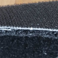 Accessoire de voiture, tapis de sol intérieur de voiture, tapis en peluche antidérapant avec support en caoutchouc PVC