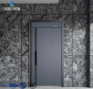 Puerta de Seguridad de Acero con Clasificación de Resistencia al Fuego, Personalizada, Blindada, Antirrobo, Moderna, OEM/ODM, para Chalets y Almacenes - Product Image 2