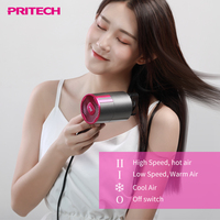 Sèche-cheveux compact PRITECH, livraison rapide, mini sèche-cheveux pour la maison, l'hôtel, mini sèche-cheveux pliable de voyage avec poignée pliable