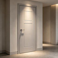 Portes intérieures pour maisons, finition usine, épaisseur de paroi 160 mm, résistantes à l'usure, longue durée de vie, faibles émissions, CE, pour projets immobiliers