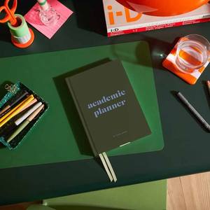 Maßgefertigter A5 Akademischer Planer Gebundenes Notizbuch für Büro Schule Studenten Papierumschlag Geschäftsbesprechung Aufgabenplaner Box - Product Image 2