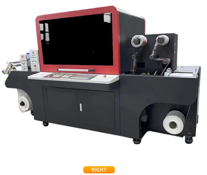 เครื่องพิมพ์ฉลาก4สี,เครื่องตัดตายสำหรับฉลากสติกเกอร์และเลเซอร์ม้วนเพื่อม้วน - Product Image 1