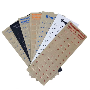 Tùy Chỉnh Đầy Màu Sắc/Đen/Trắng/Trong Suốt/Huỳnh Quang/Phát Sáng Bàn Phím Sticker In Tiếng Anh Arabic Sticker Cho Bàn Phím - Product Image 4