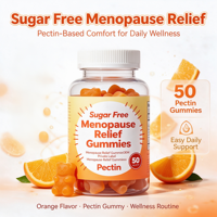 Gummies OEM à Marque Blanche pour le Soulagement de la Ménopause – Supplément de Vitamines pour Soulager les Douleurs Menstruelles chez la Femme