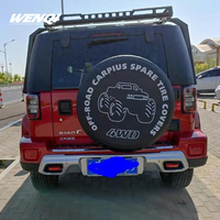 Housse de roue de secours en marque blanche en gros avec impression de logo personnalisé pour SUV, remorque, accessoires de camping-car, approvisionnement pour le marché mondial