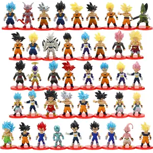 Hot selling in market Promotional Gift wholesale toys pvc action figure anime 21pcs dragon z ball figures