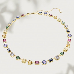 Set di Gioielli Serie Candy Heart - Bracciale, <span class=keywords><strong>Collana</strong></span>, Anello, Orecchini in Cristallo Sfumato - Accessori di Lusso ed Eleganza - Product Image 6