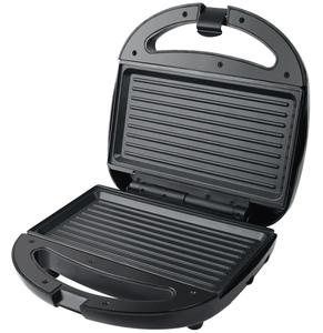 Macchina per Sandwich multifunzione a 2 fette, macchina elettrica per pane, macchina per Waffle, piastre per ossa quadrate portatili per uso domestico - Product Image 5