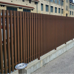 Exterior compuesto de madera de plástico listón hueco cuadrado Wpc <span class=keywords><strong>tubo</strong></span> de madera revestimientos de paredes techos fachadas - Product Image 1