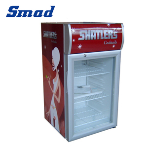 Mini Visicooler Desk Fridge Compressor Glass Door Display <b>Refrigerator</b> Dss-52d(b) Glass Door Display <b>Refrigerator</b> - Product Image 2