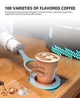 Kiosque à café robotisé avec impression automatique |   Service de boissons chaudes et froides 24h/24 et 7j/7