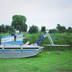 <span class=keywords><strong>Coupe</strong></span>-herbe amphibie automatique haute performance à moteur hydraulique pour l'élimination professionnelle de la végétation aquatique lourde dans les réservoirs - Product Image 4