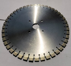 Di alta qualità 600mm industriale silenzioso segmento diamante taglio lame sega circolare per granito/pietra/basalto Turbo pietra bianco - Product Image 4