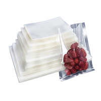 Sacs sous vide jetables personnalisés en PA/PE imprimés par gravure pour pizza, aliments pour animaux, sushis, scellables à la chaleur et utilisables au micro-ondes