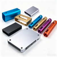 Boîtier de disque SSD en aluminium usiné sur mesure, boîtier de capteur, boîtier de clé USB, pièces usinées CNC sur mesure