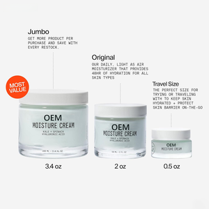 Crème hydratante pour le visage au thé vert antioxydant OEM Kale avec acide hyaluronique, crème lissante hydratante pour le teint, non comédogène - Product Image 6
