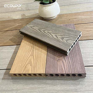 Plancher de <span class=keywords><strong>terrasse</strong></span> en WPC 3D antidérapant, revêtement de sol extérieur en WPC adapté aux entourages de piscine - Product Image 2