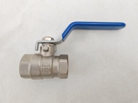 Válvula de Bola de Latón, con Bola y Vástago de Latón, con Sellado de PTFE, Soporta una Presión de 1 MPa