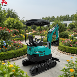 2吨小型挖掘机出售，小型挖掘机带橡胶履带/钢履带，适用于狭窄道路/山地地区 - Product Image 6