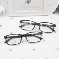 Monturas de Gafas Unisex Cuadradas de Metal TR90 Surtidas Más Baratas, Gafas Ópticas Negras Económicas en Stock para Hombres y Mujeres, para Computadora