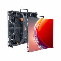 Écran LED couleur intérieur P3.91 500*500mm 500*1000mm 1920Hz à taux de rafraîchissement élevé, panneau mural vidéo LED publicitaire