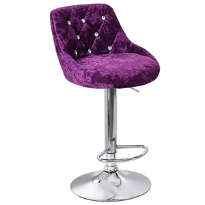 Hiện đại nhung bọc thanh phân cho nhà <span class=keywords><strong>Bar</strong></span> hoặc phòng khách nhà bếp ghế đồ nội thất - Product Image 1