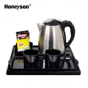 Japanese Hotel Product Indian Tea Low Wattage Tray Set Kettle