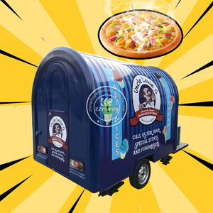 Commercial Fiberglass Food <b>Trailer</b> Coffee Food Truck <b>Small</b> Cafe Counters Carts Ice Cream <b>Trailer</b> - Product Image 4