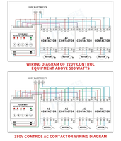 Interrupteur à distance sans fil, récepteur relais 4 canaux AC/DC, émetteur RF433 Mhz, contrôle simultanément quatre appareils