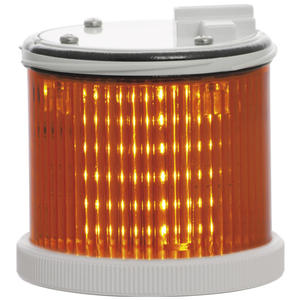 Feux d'avertissement LED TWS 24V jaunes IP65 en plastique, durables et sûrs - Product Image 1