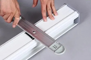 Xách tay hai mặt 80*200cm có thể thu vào cuộn lên biểu ngữ Pop biểu ngữ đứng khung nhôm cho triển lãm quảng cáo hiển thị - Product Image 3