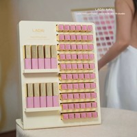 Ouboli Ladai 2026 - Kit de vernis à ongles gelée transparente effet nude scintillant sans HEMA, 70 couleurs, avec petites pointes dorées pour nail art