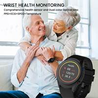 Bracelet intelligent 4G GPS SOS VL08P pour personnes âgées : appel, détection de chute, suivi de santé, montre connectée pour personnes seules