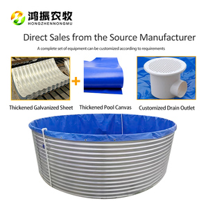 Máy nuôi trồng thủy sản và bể chứa nước: ao cá mạ kẽm - Product Image 6