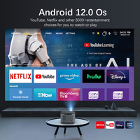 Proyector portátil Full HD 1080P con Android, proyector LED inalámbrico para cine en casa, TV LCD, proyectores inteligentes 4K