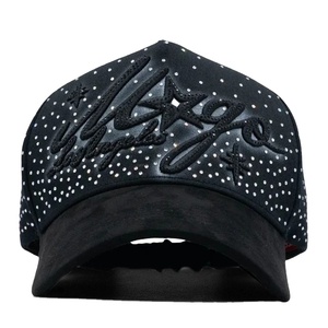 Novedad 2026: Gorras de Lona Deportivas Unisex de Alta Calidad, Personalizadas, Modelo 31 El Mago Glub, de 5 Paneles, con Visera Curva y Letras Bordadas con Efecto Desgastado - Product Image 1