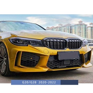 Conjunto de Parachoques Delantero para Automóvil de Fábrica G20 G28, Actualización de Kits de Carrocería Estilo M8 para BMW Serie 3 G20 G28 2020 2021 2022 - Product Image 5