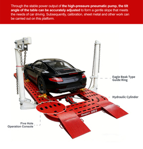 Gran oferta, máquina de marco de reparación de automóviles de 15 toneladas, equipo de tracción de coche, enderezador de vehículos para taller - Product Image 4