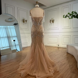 Robe de soirée élégante en tulle transparent perlé Serene <span class=keywords><strong>Hill</strong></span> LA72897, collection Haute Couture pour concours de beauté 2026 - Product Image 2