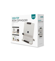Support de lecture ergonomique portable Private Mold BCH-09 actto, pince à livre réglable en hauteur sur 18 niveaux, support de bureau pour papier