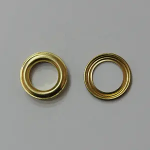 Lubang 10*16.5Mm dengan Ring Iron Grommet dengan Washer