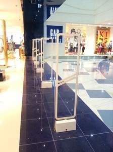 58kHz EAS Hệ thống an ninh anten cổng AM chống trộm Acrylic điều khiển từ xa hax8707 chống trộm hệ thống cho trung tâm mua sắm bán lẻ - Product Image 2