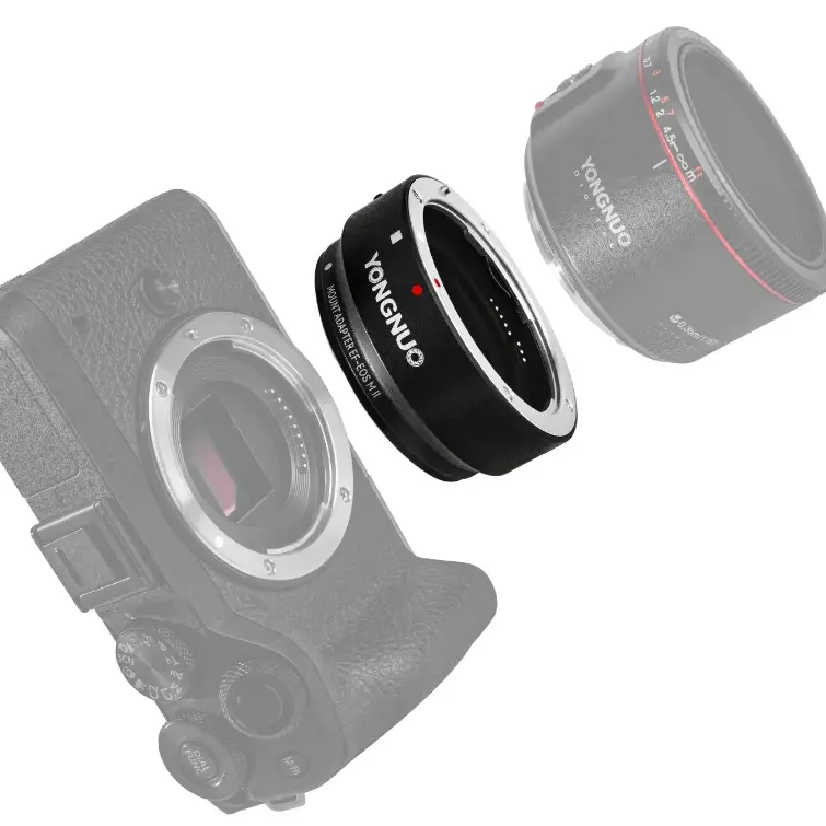 YONGNUO cincin adaptor fokus otomatis EF-EOSM II untuk kamera dudukan EOS-M Canon lensa dudukan EF-S/Sony EF